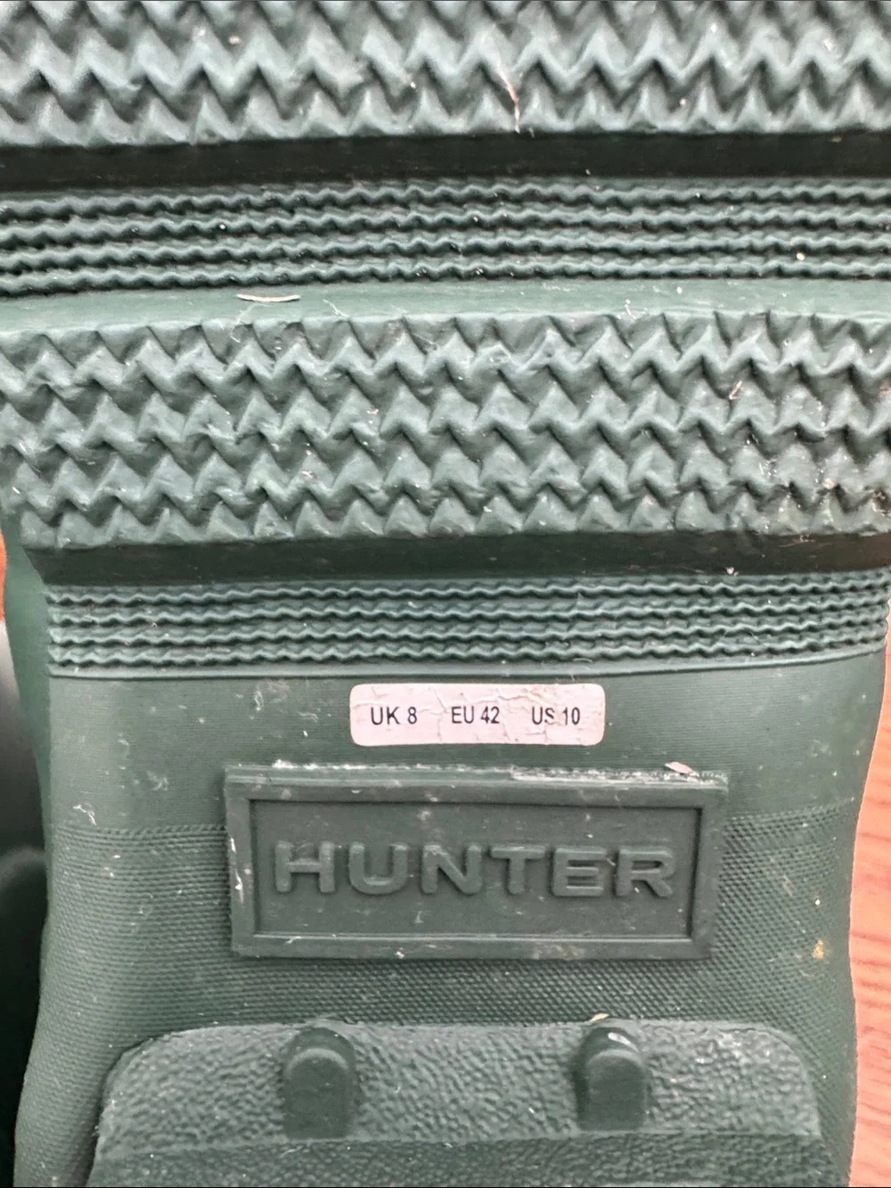 Hunter Matte Forest Green Tall Rain Boots